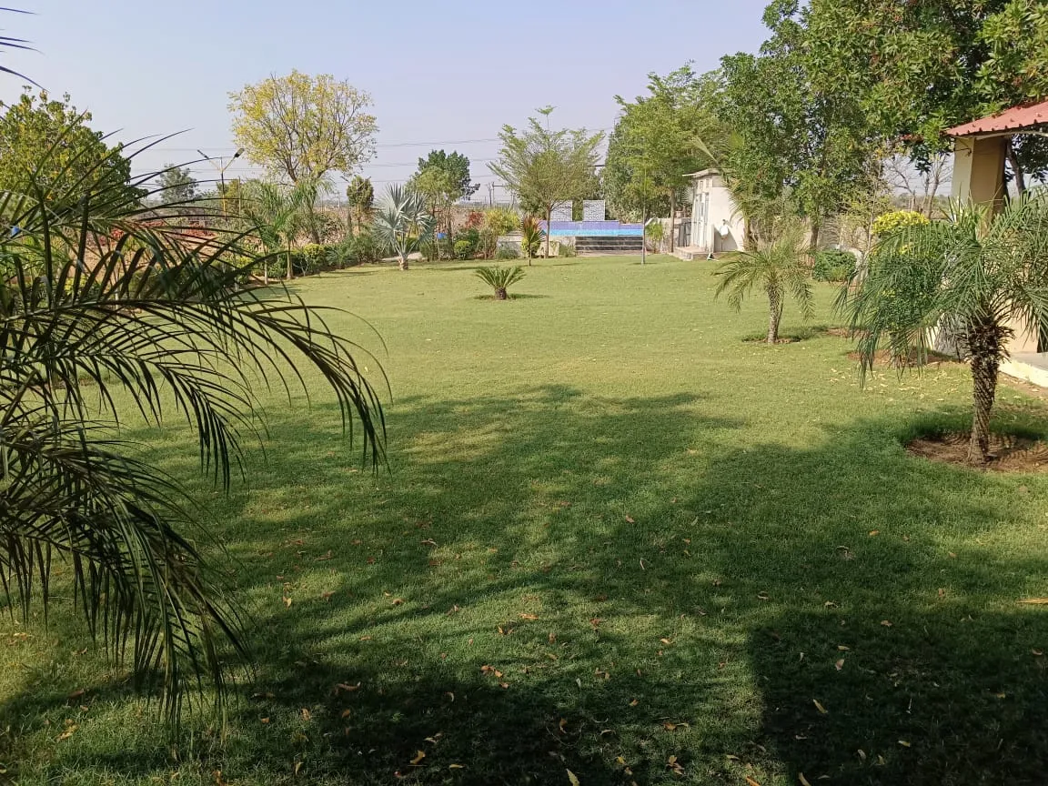Resort garden — photograph from the property’s Google listing