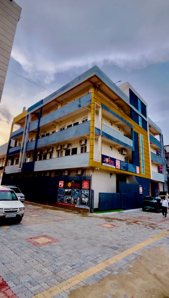 Joystel Manipal exterior with Joystel signage — photograph from the property owner on Google
